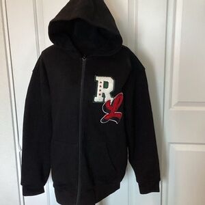 Rolling Loud 2022 hooded black zipper sweatshirt M